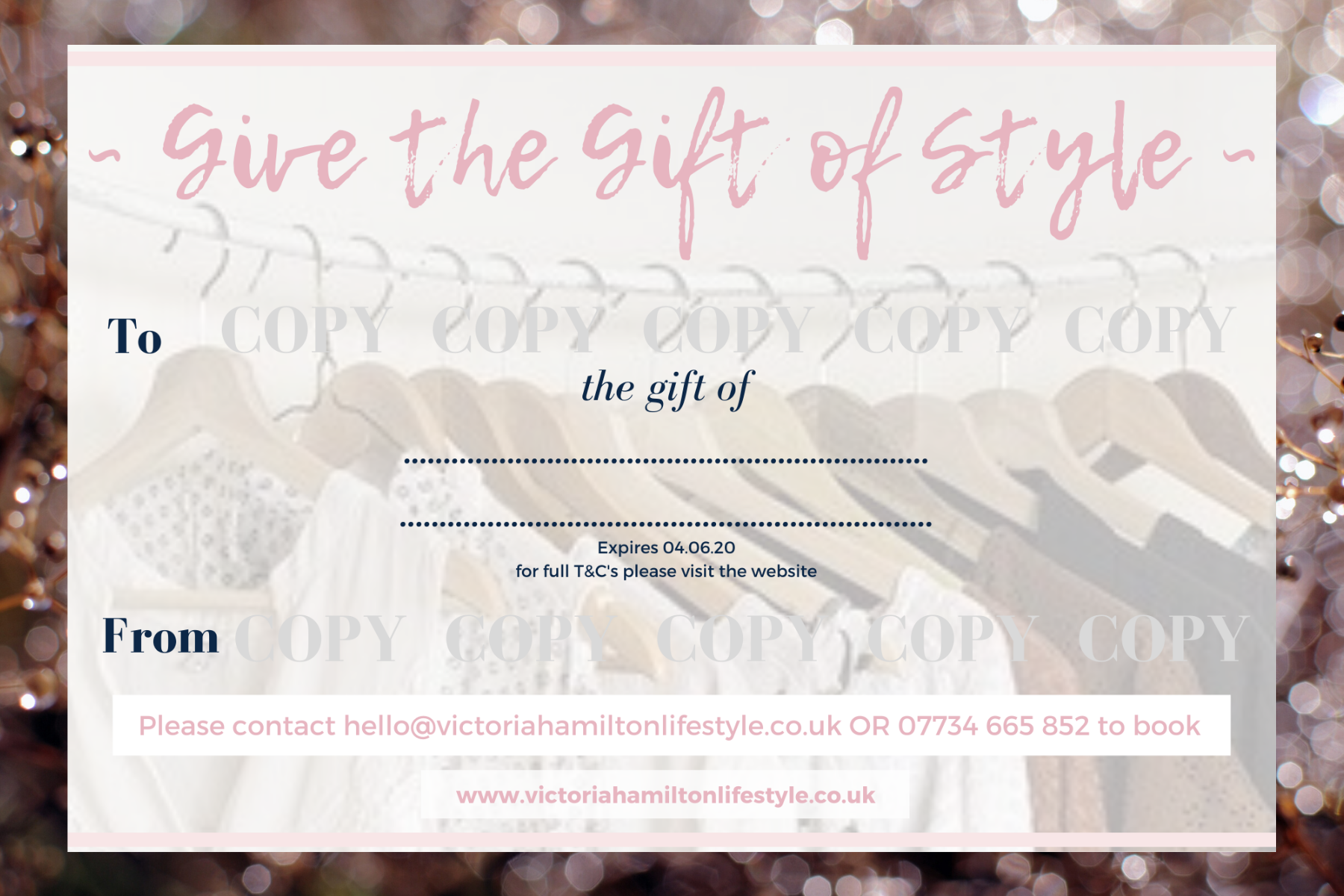 Give the gift of style
